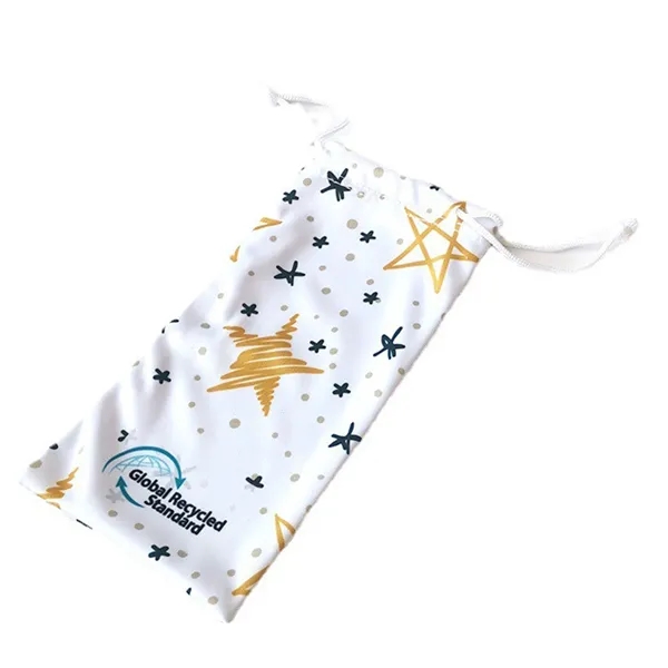 RPET Glasses Wiping Cloth with Pouch 5