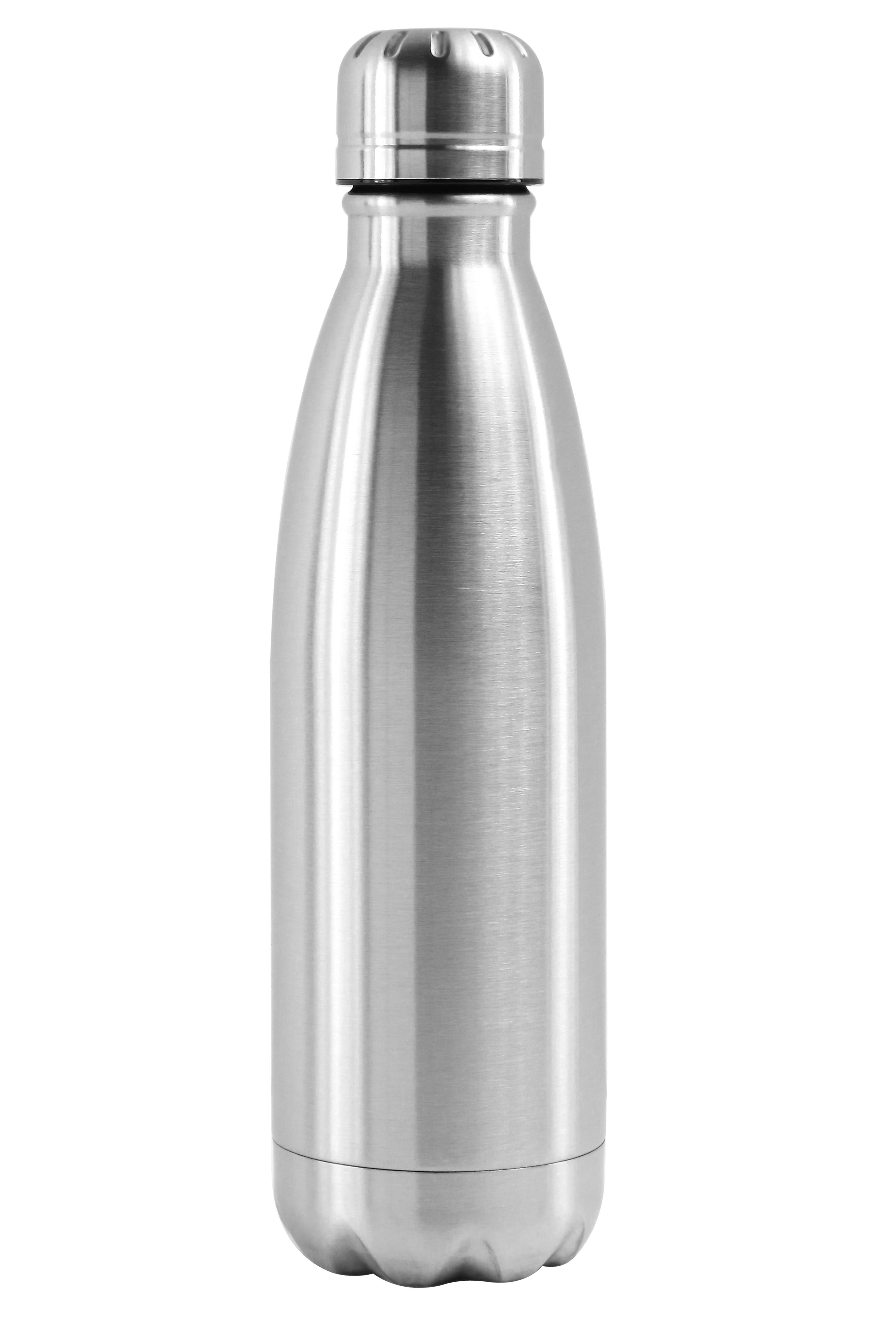 17 Oz. Atlantis Double Wall Stainless Steel Vacuum Insulated Bottle (Silver)