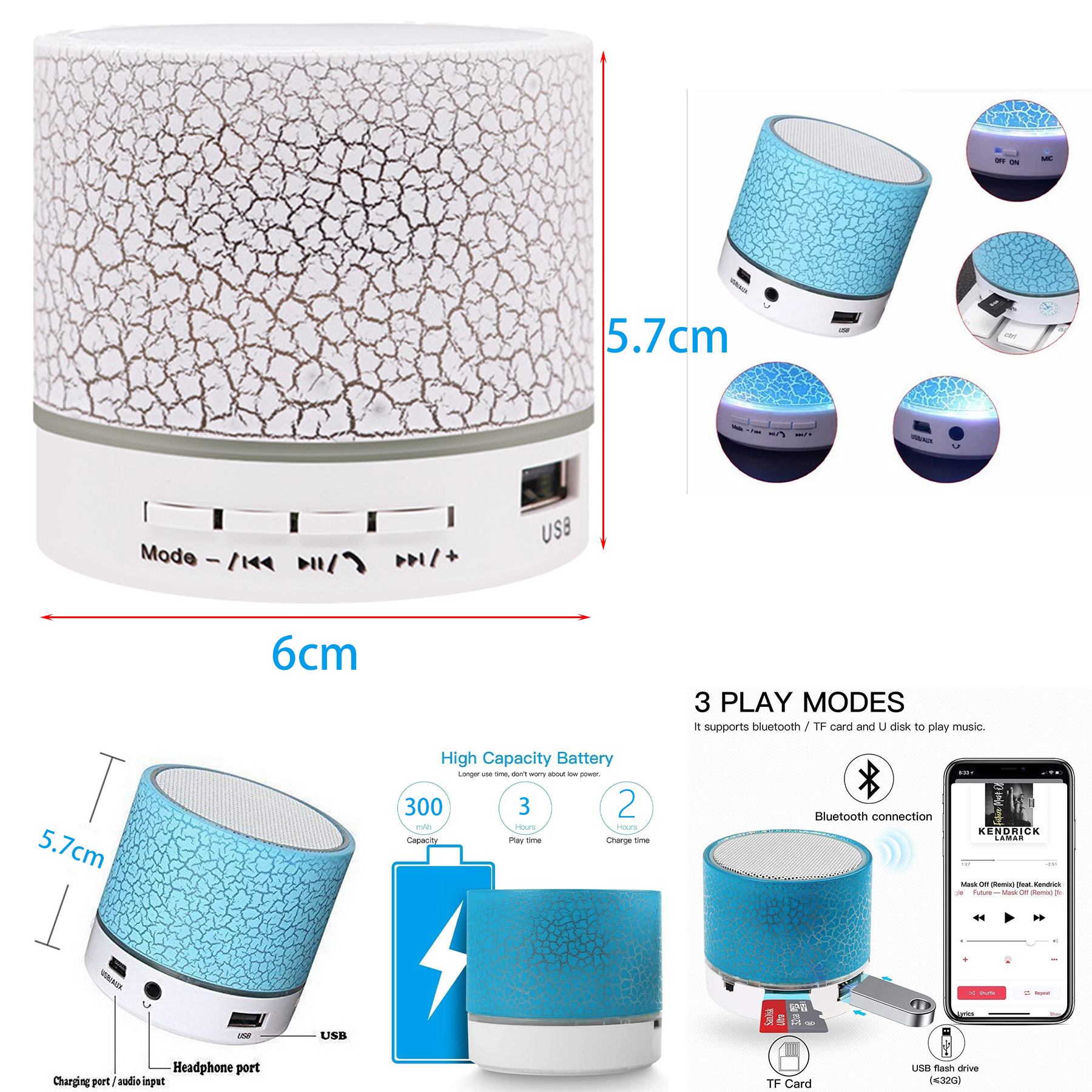 Portable Mini Bluetooth Speaker 2