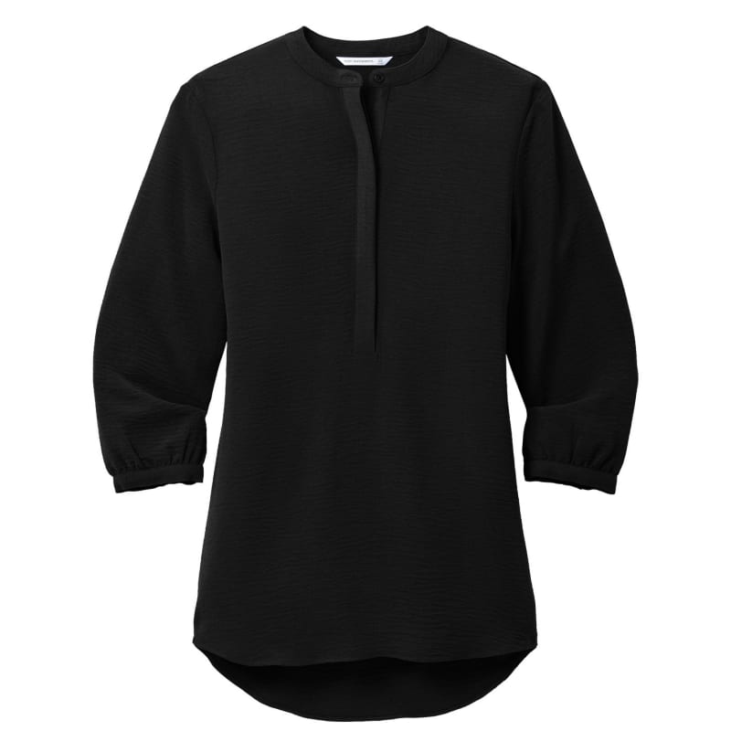 Port Authority Ladies 3/4-Sleeve Textured Crepe Tunic 21