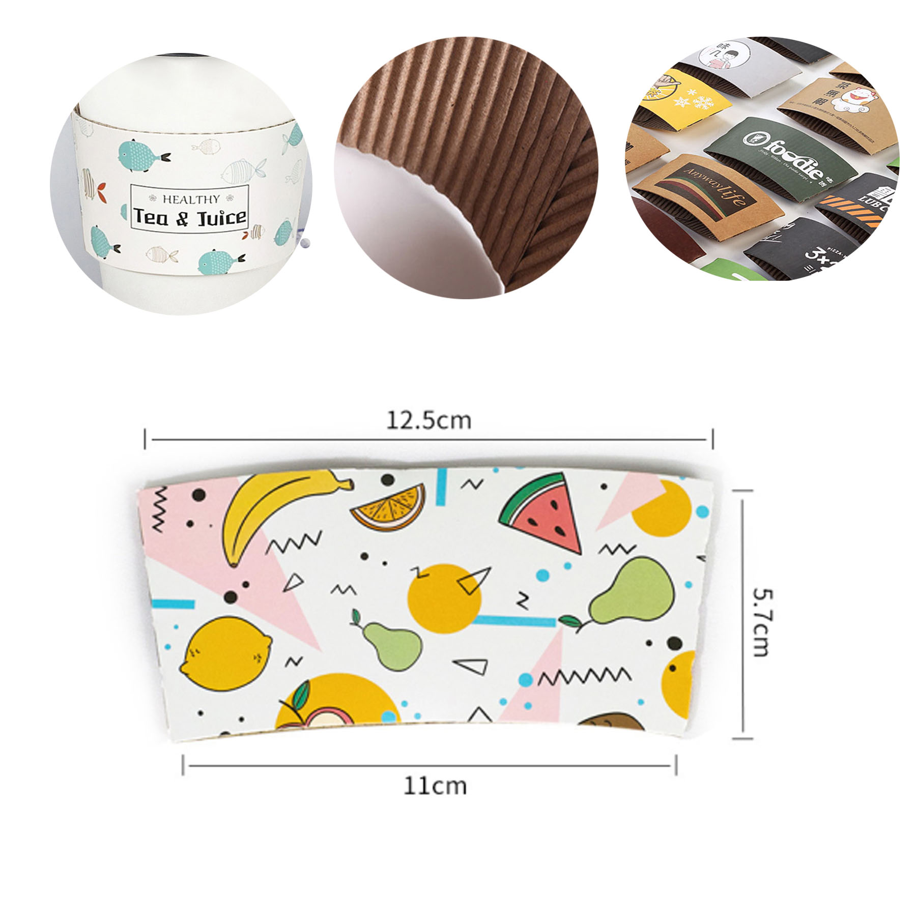 Disposable Insulation Cup Sleeve 2