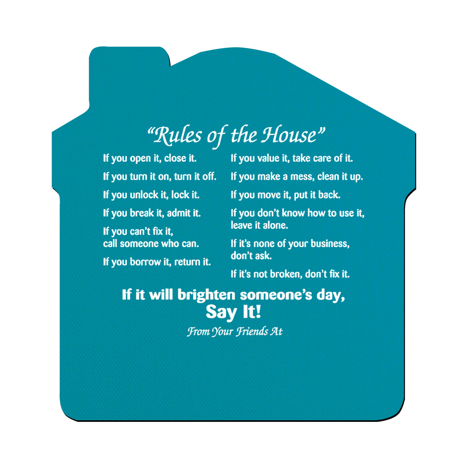 Rules of The House Jar Opener 13