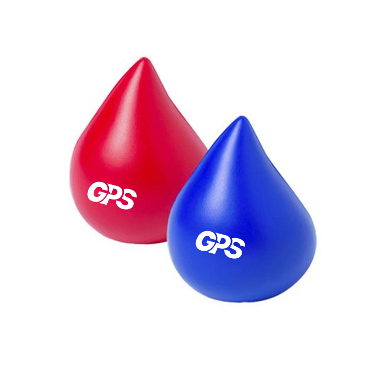 Water Drop Pu Foam Anti Stress Ball