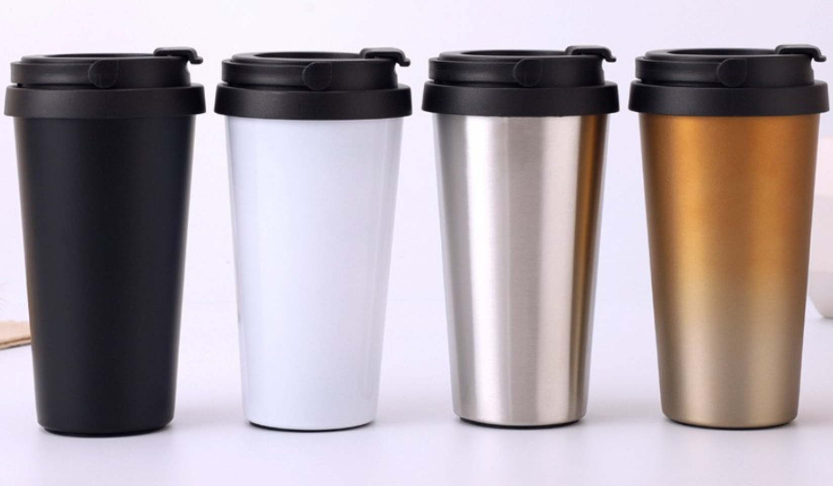 Stainless Steel Travel Tumbler - 17 Oz 1