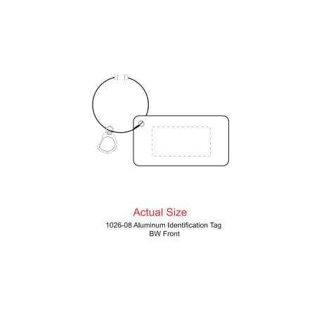 Aluminum Identification Tag 10