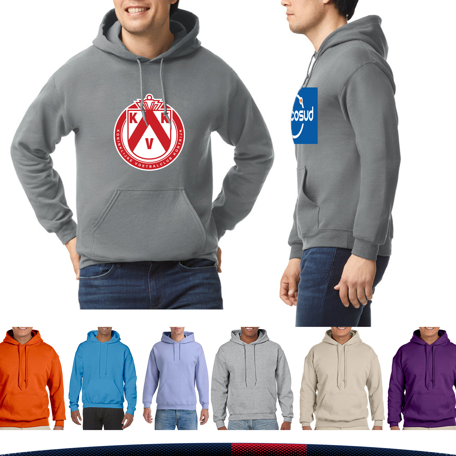 Gildan® 7.75 oz. Men's Hooded Sweatshirts 12