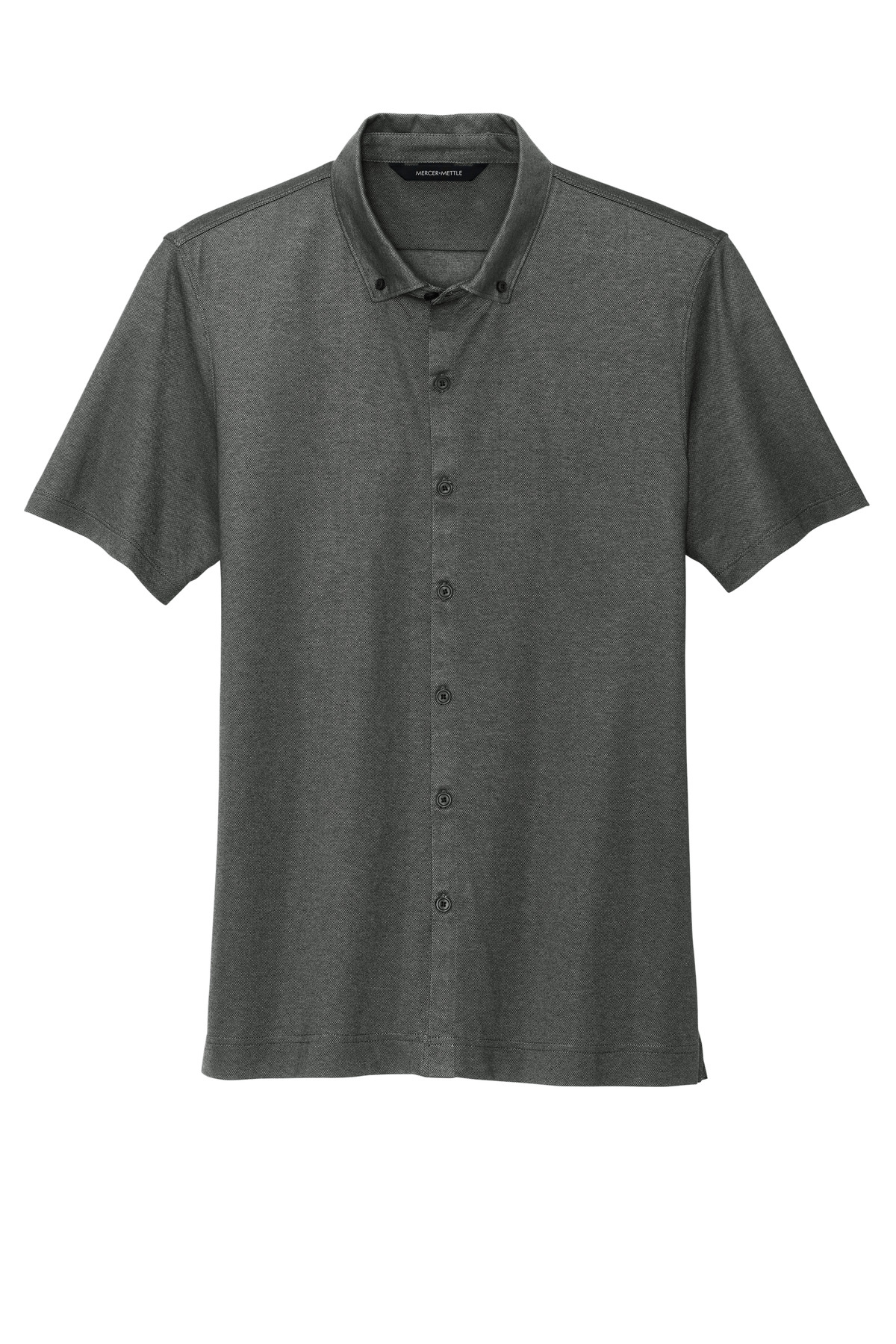 Mercer+Mettle Stretch Pique Full-Button Polo MM1006 4