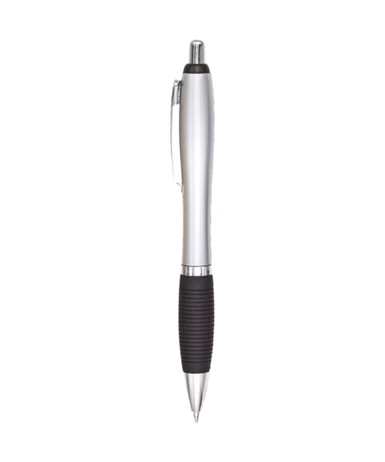 Union Printed - Contour Metallic Grip Click Pen 5