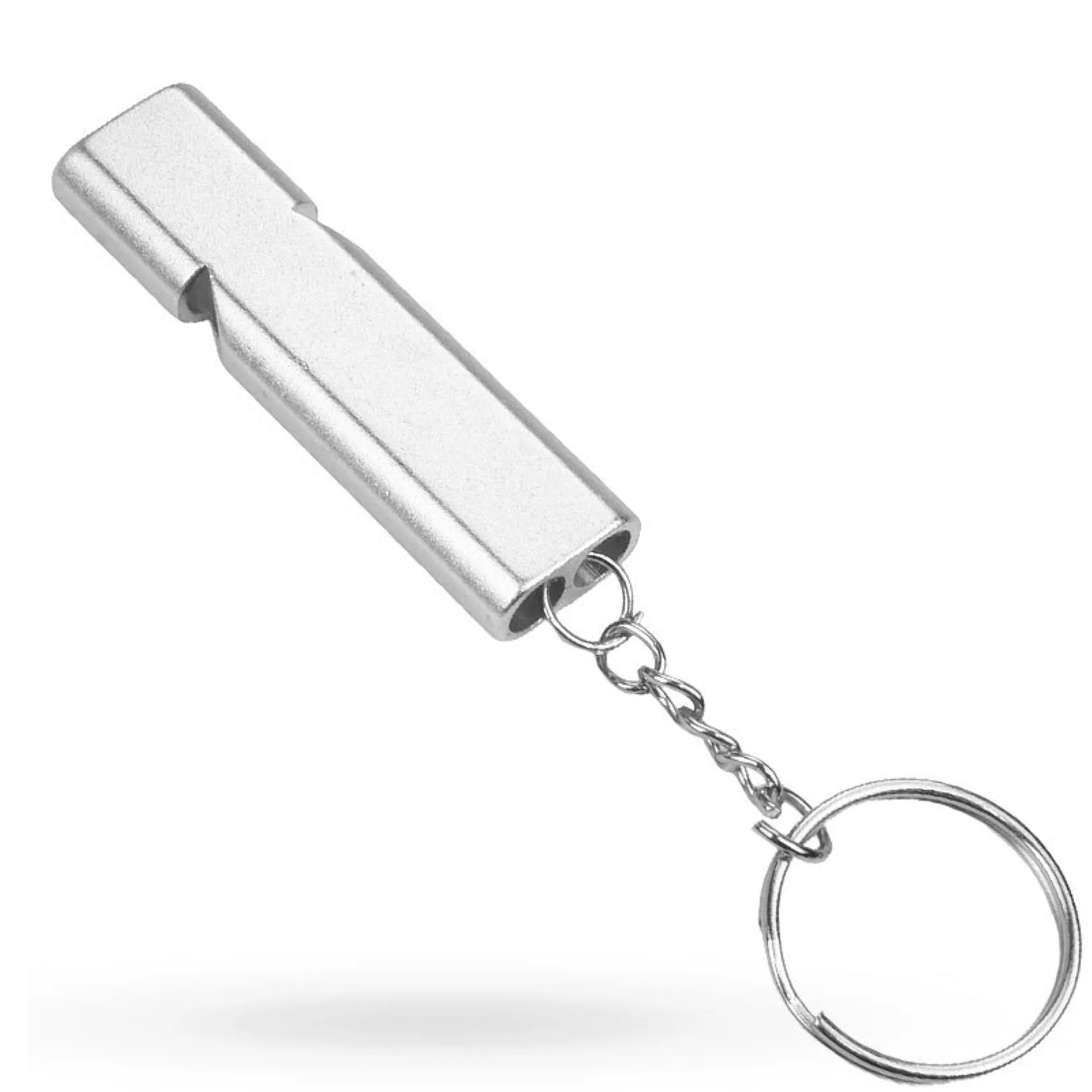 Aluminum Survival Whistle with Keychain 6