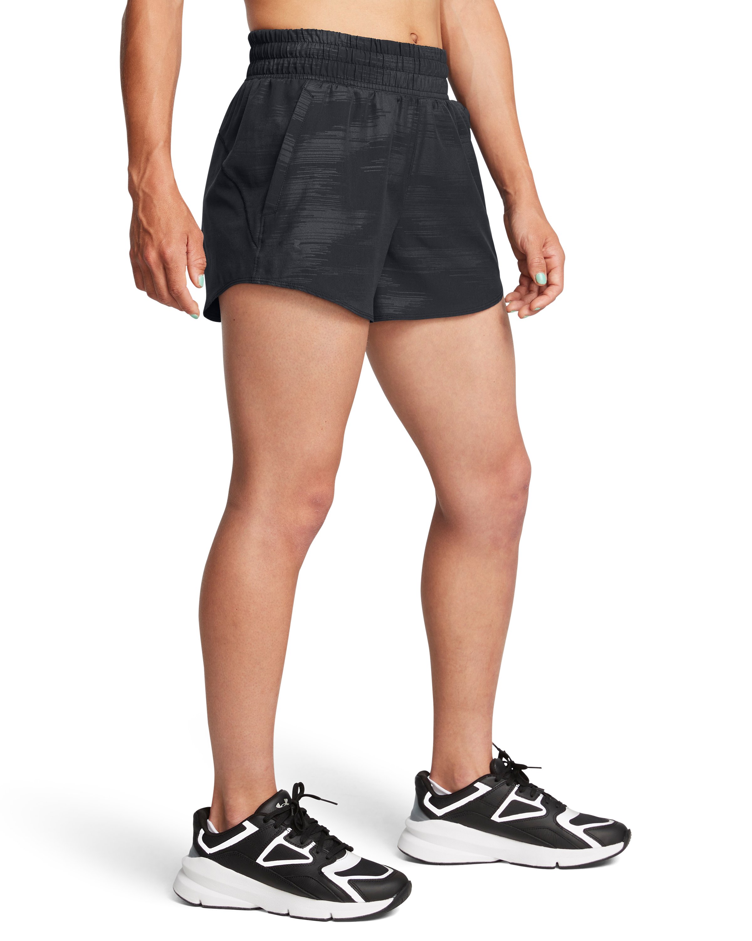 UA Vanish Emboss Women's 3 Shorts 2
