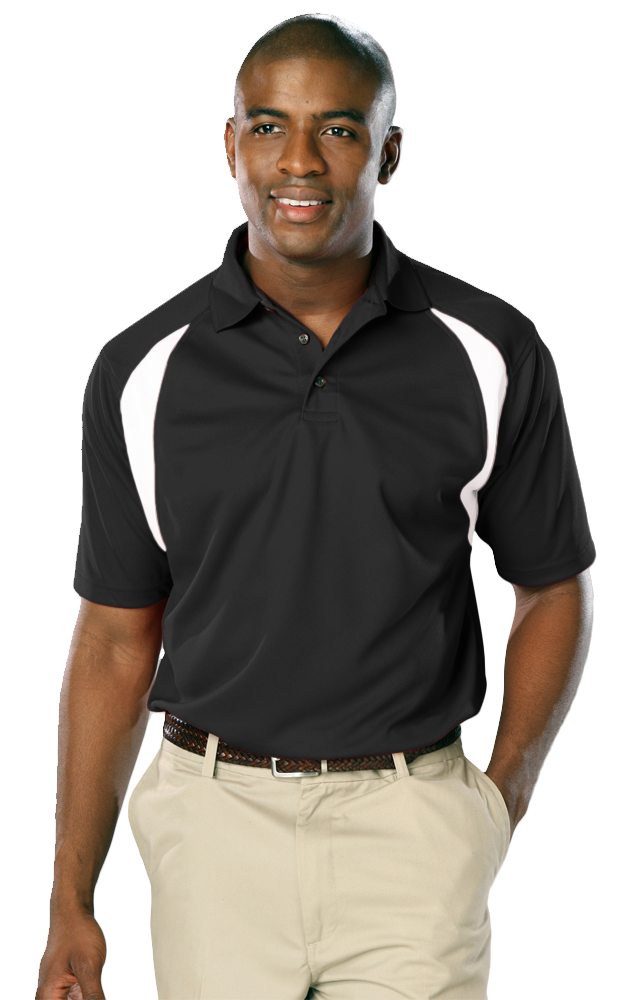 Men's Wicking Raglan Sleeve Polo 2