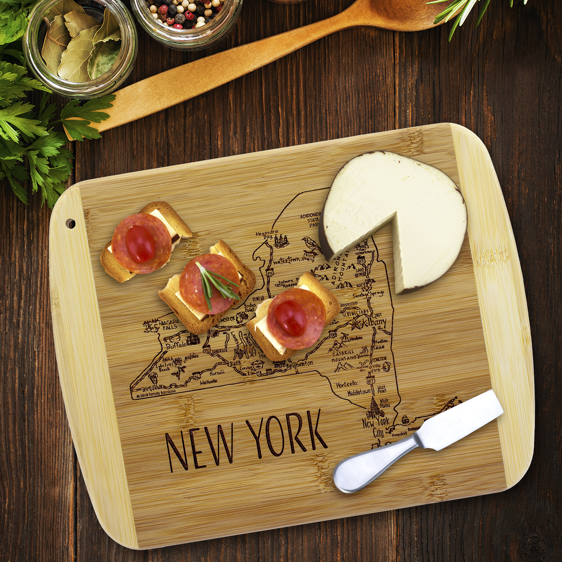 A Slice of Life New York Serving & Cutting Board 3