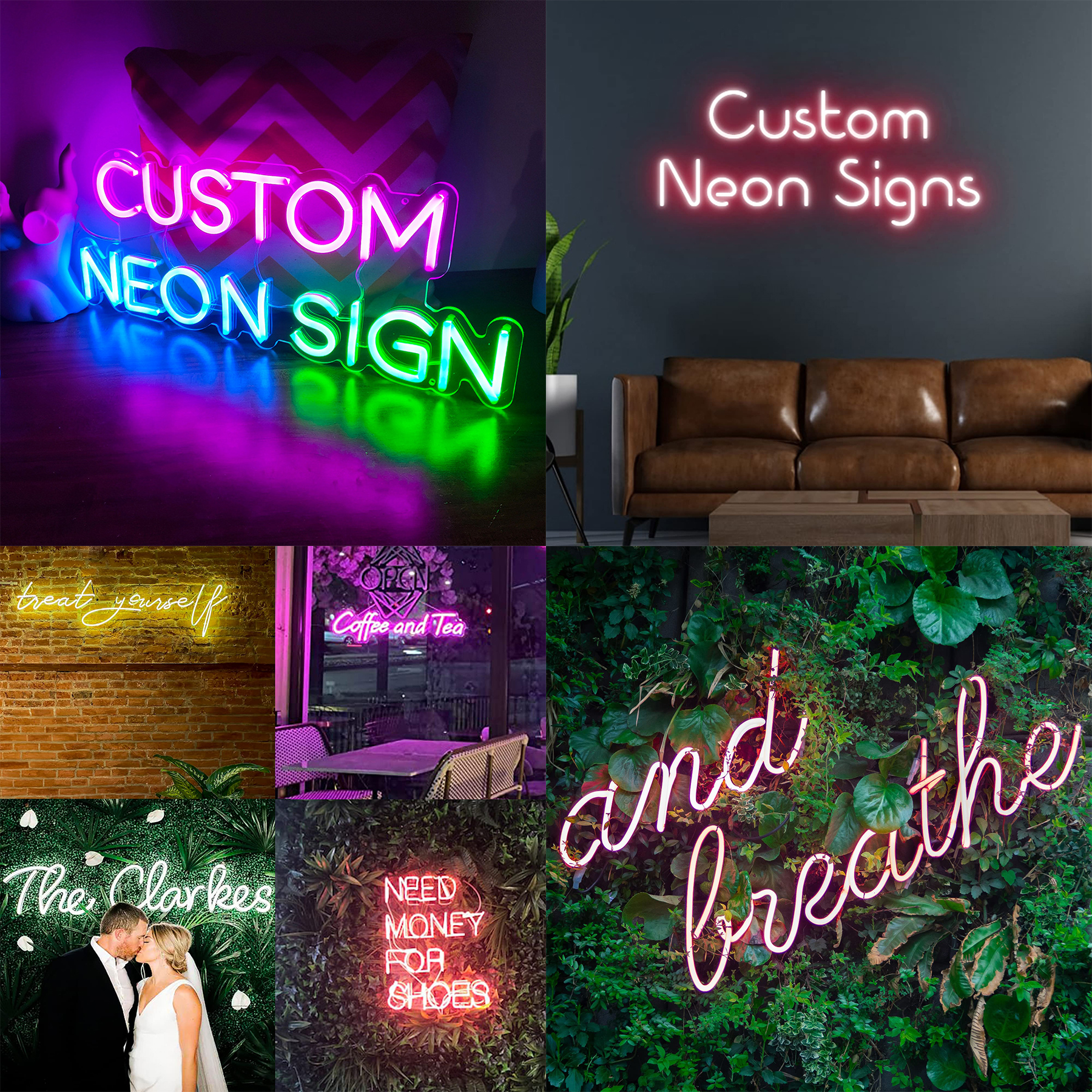 Custom Neon Signs,Personalized Large LED Neon Signs 2