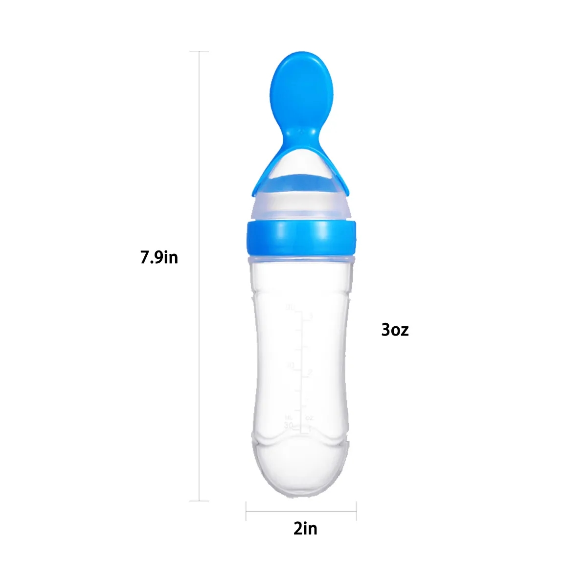 Baby Feeding Spoon Bottle Food Dispenser 8