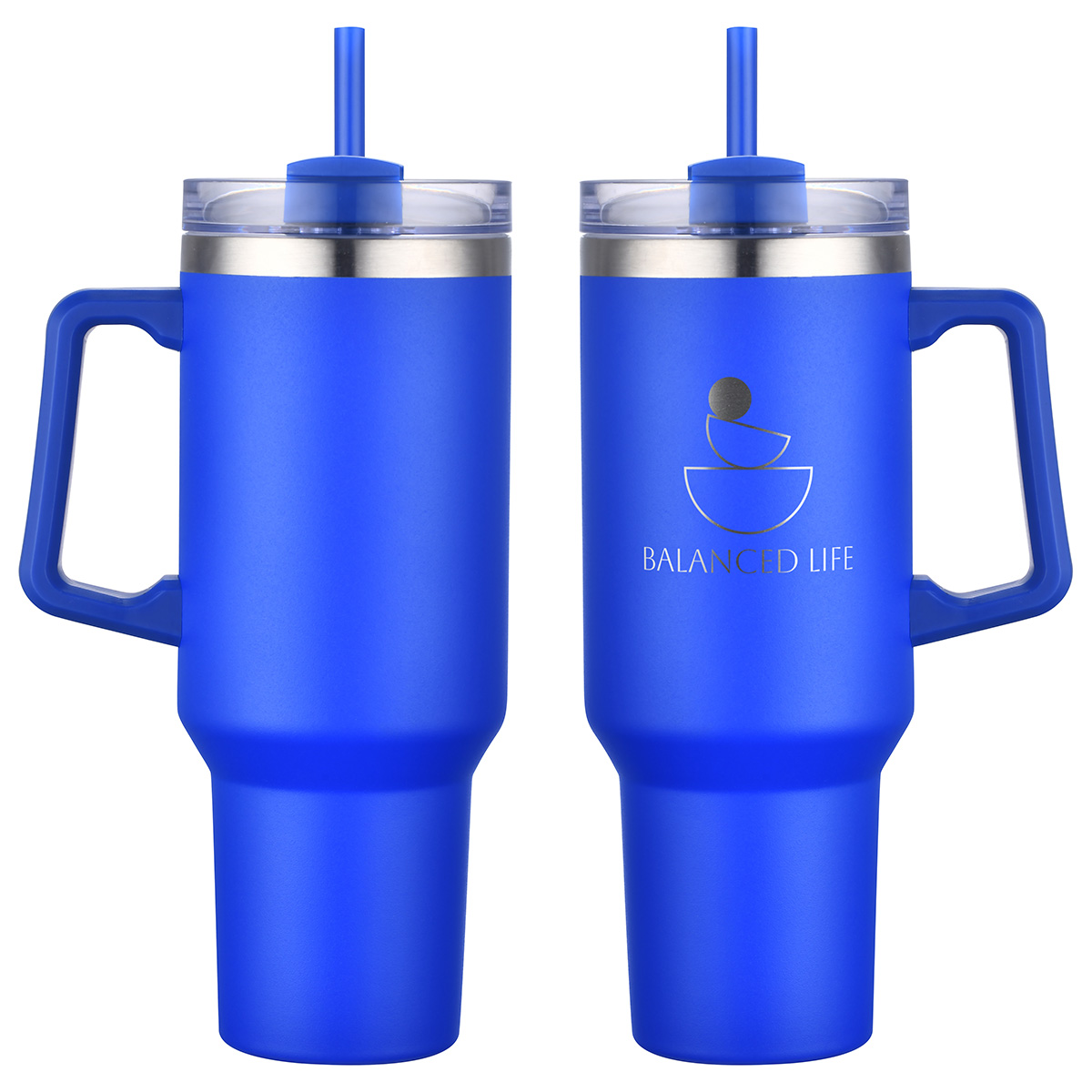 Genoa 40 oz Vacuum Insulated Travel Mug with Straw 87