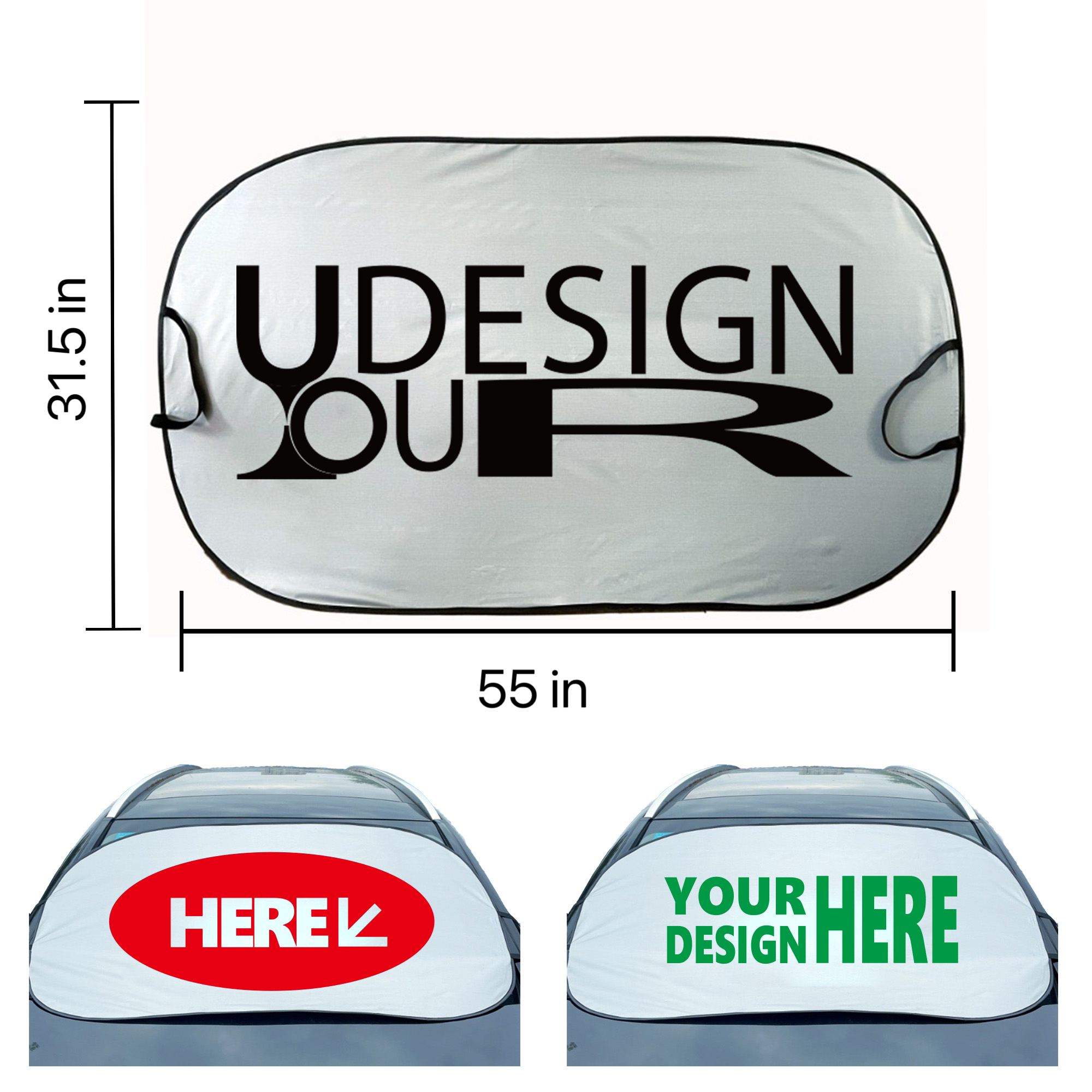 Foldable Car Sunshade Visor With Automotive Supplies 2