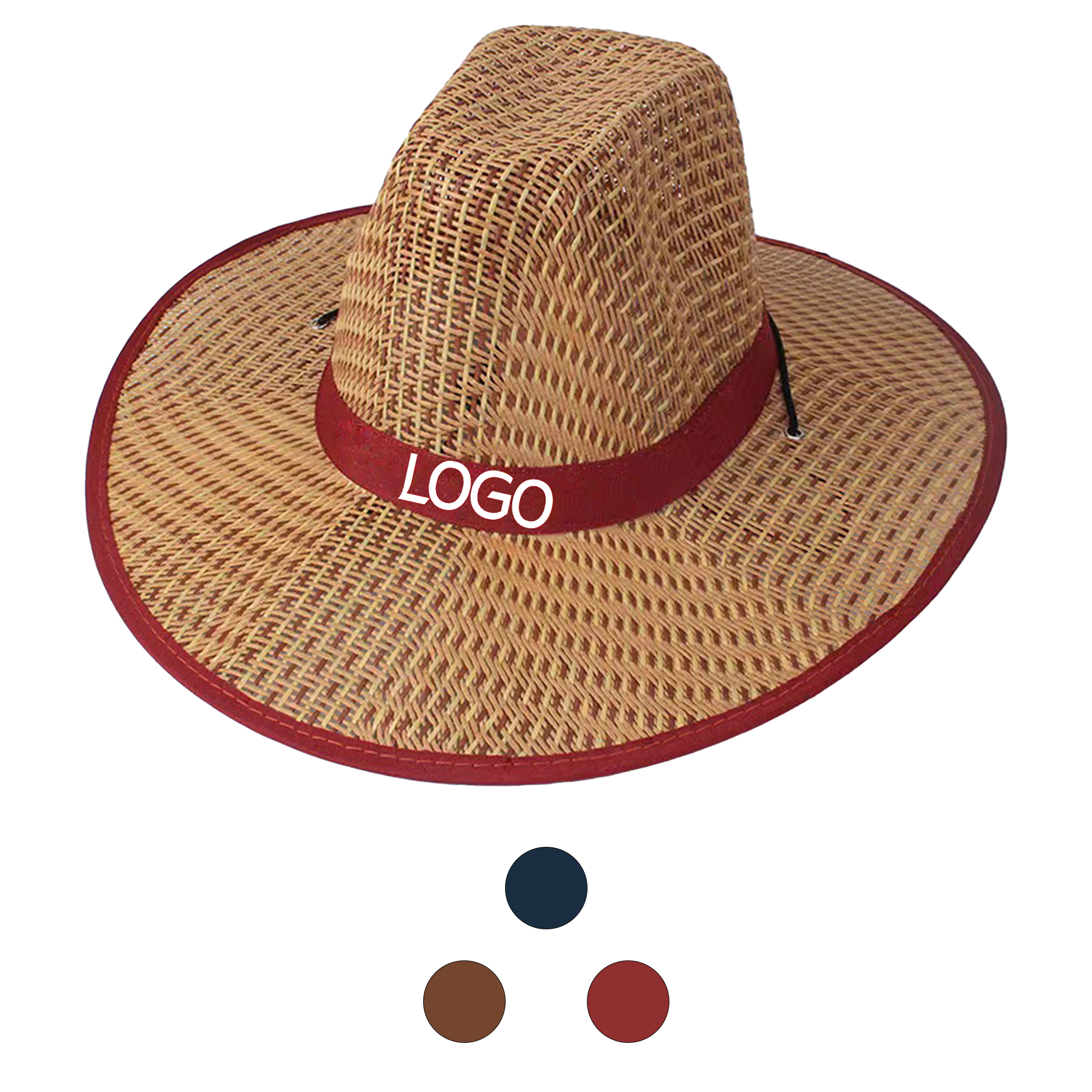 MOQ 20 PCS Cowboy Straw Hat 2