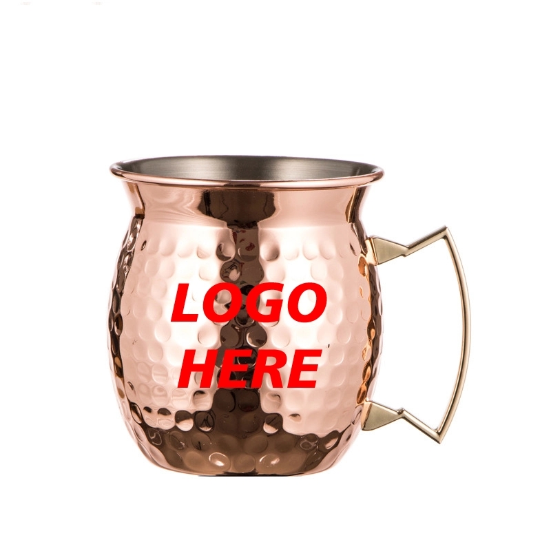 Custom 18 oz Stainless Steel Moscow Mule Mug 2