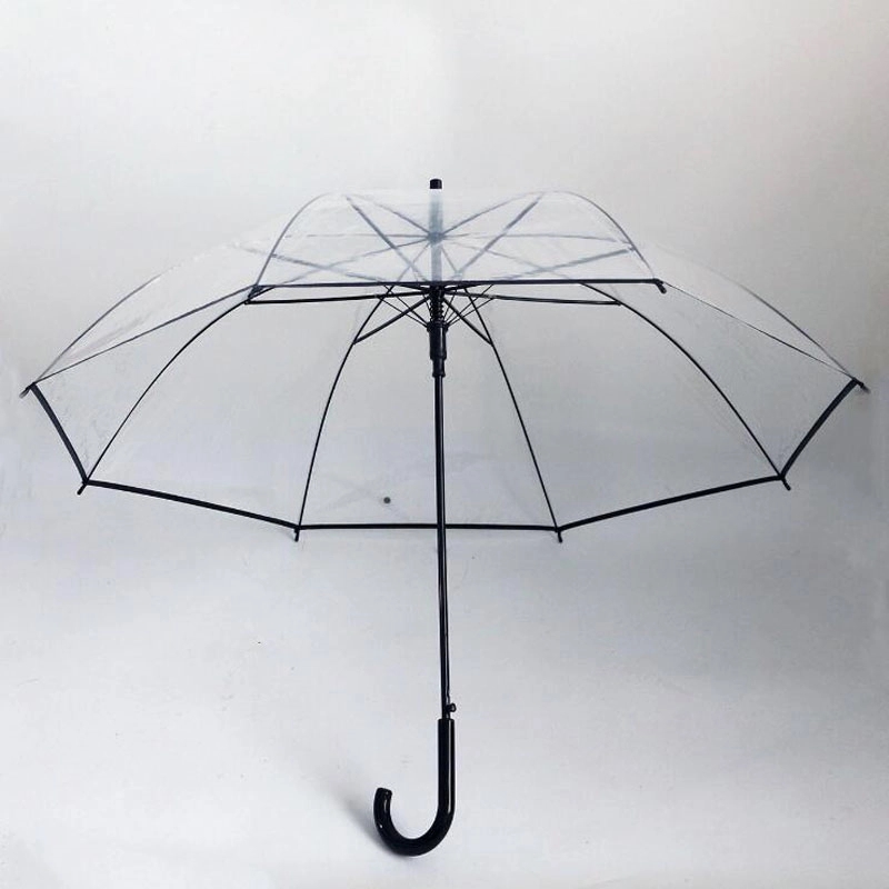 Custom Windproof Clear Umbrella 2
