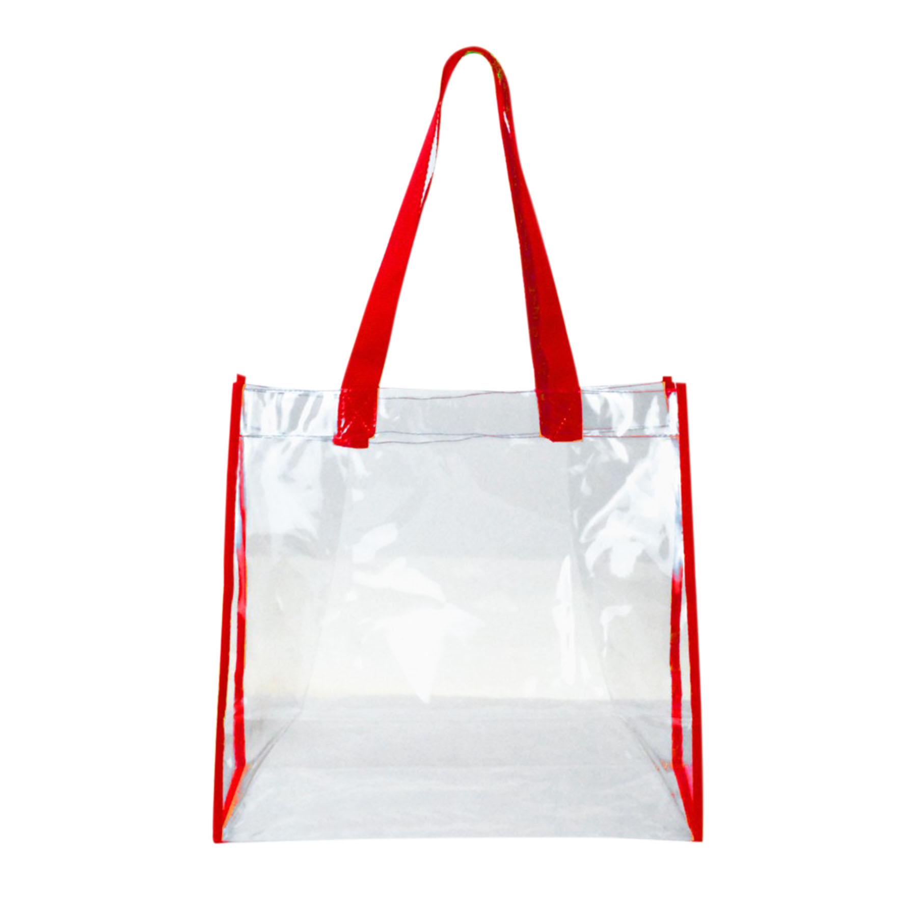 NFL Approved Clear Open Tote Bag with 19" Webbing Handles-Close Out 3