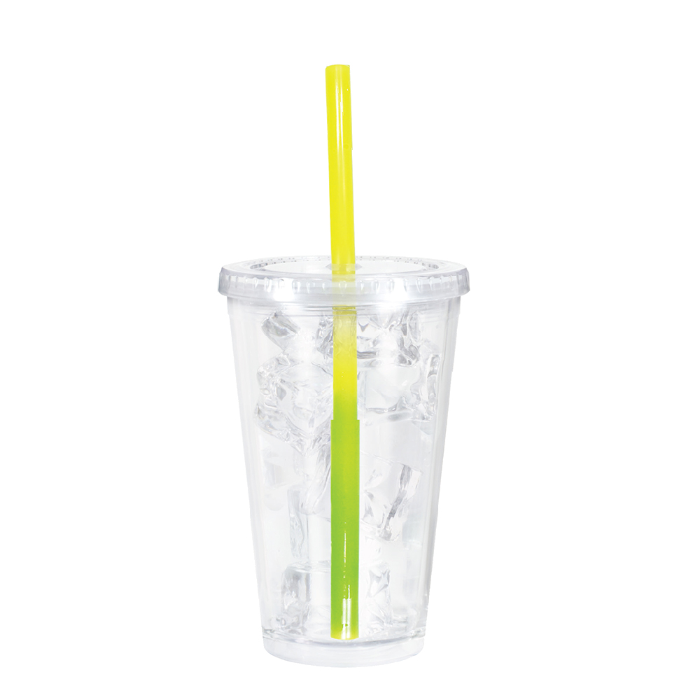 16 oz. Victory Acrylic Tumbler with Mood™ Straw 10
