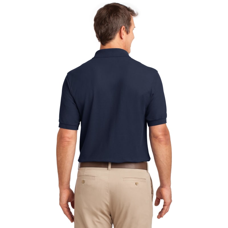 Port Authority Silk Touch Polo With Pocket. 21