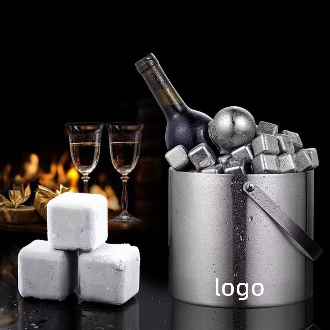 Stainless Steel Insulated Ice Bucket With Lid 3