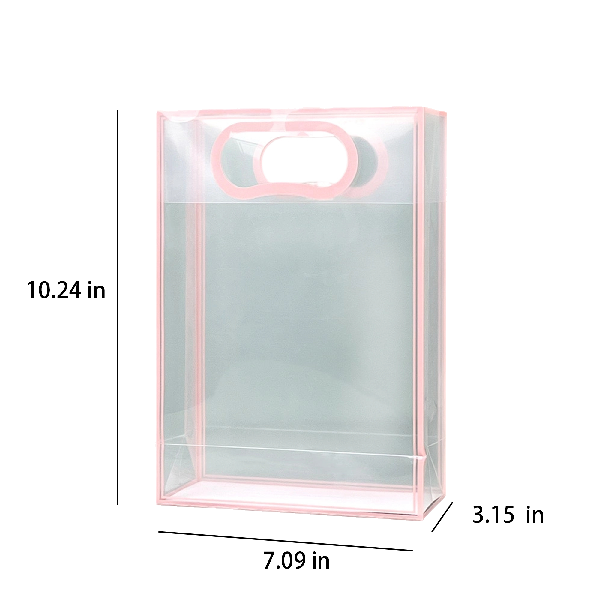 Frosted Translucent PP Tote Bag 1