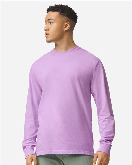 Unisex Garment-Dyed Heavyweight Long Sleeve T-Shirt - 6014 199