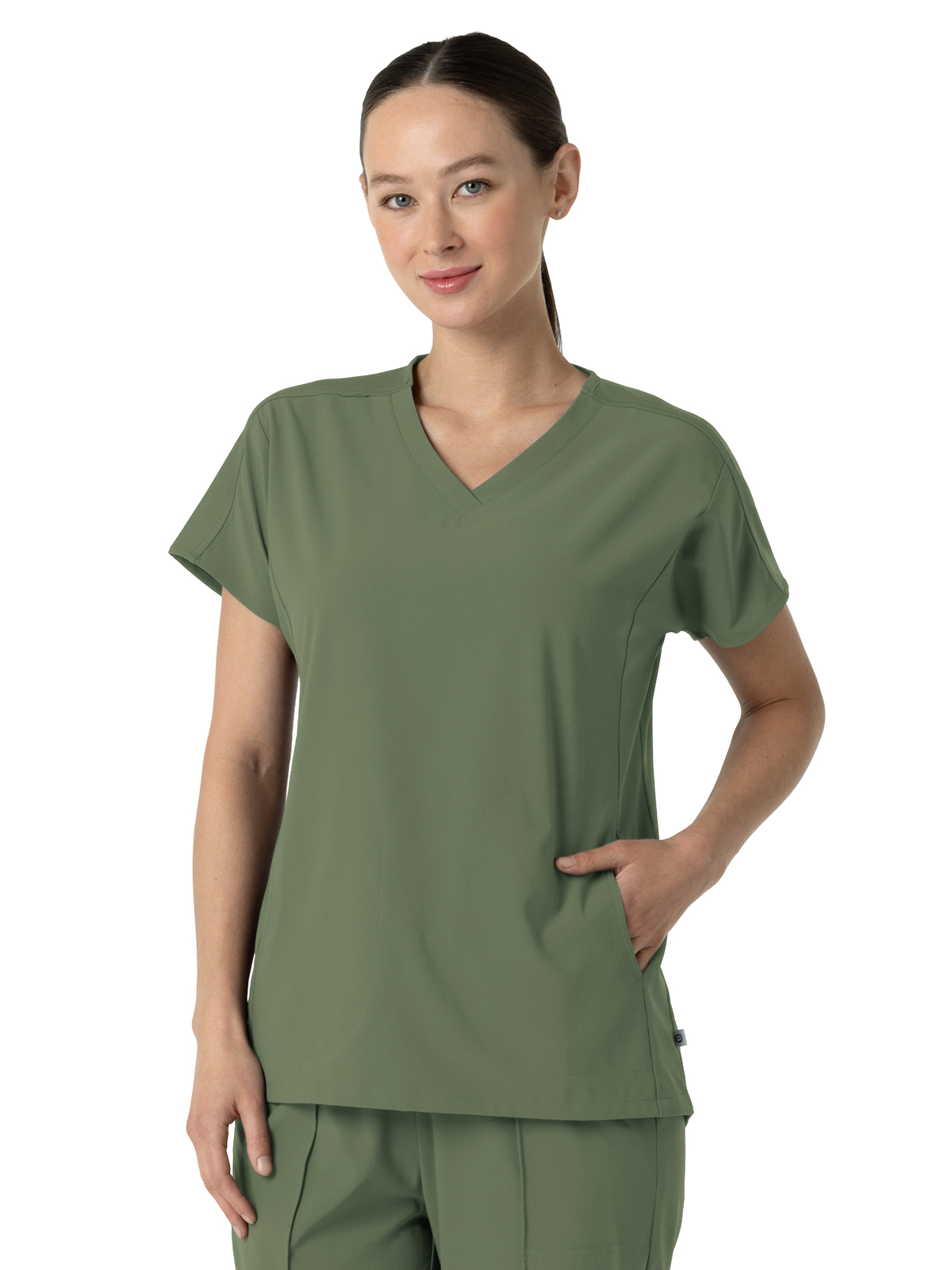 Wink - Renew - Women's Two-Pocket V-Neck Tunic Scrub Top 5