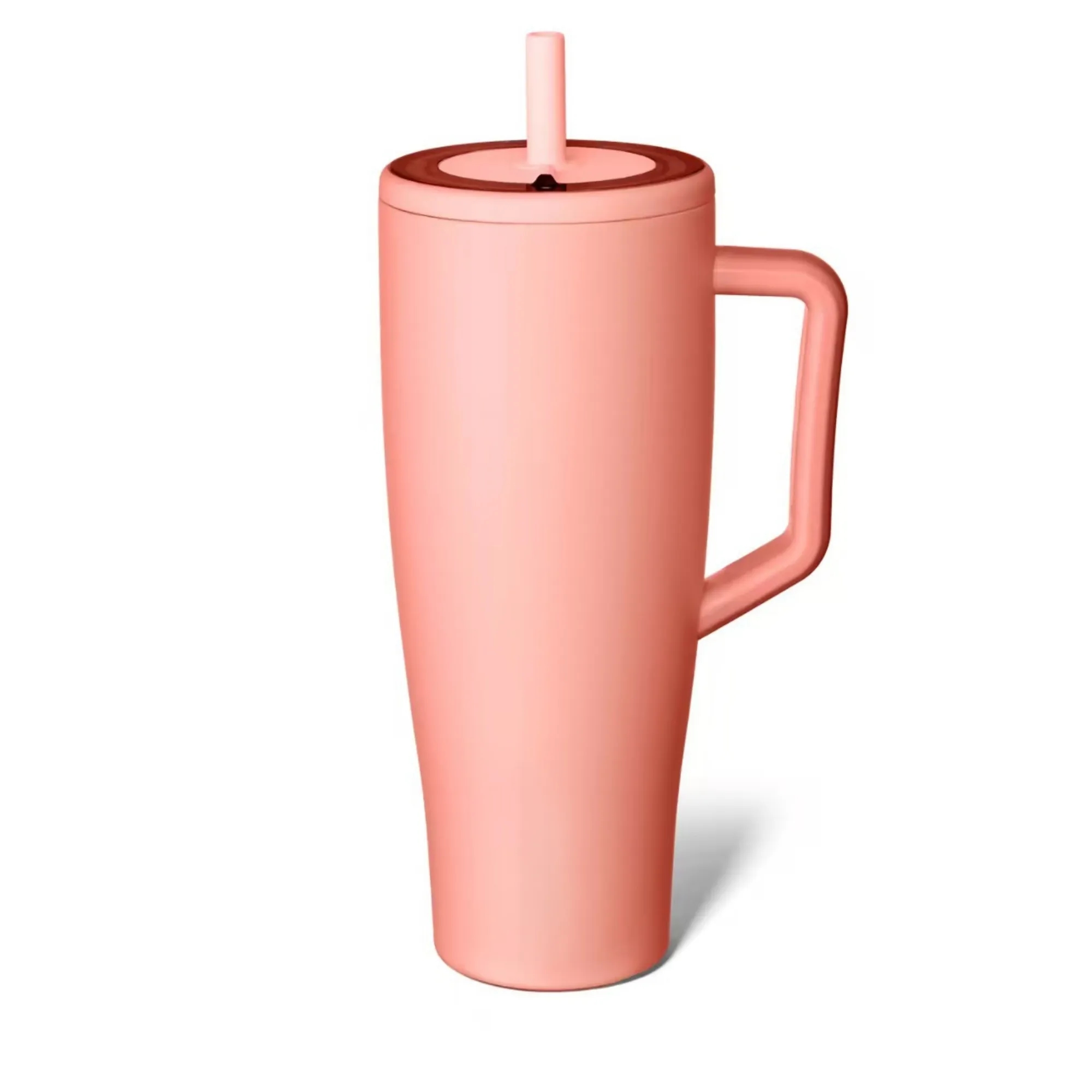 40oz Stainless Steel Straw Tumbler With Handle 16