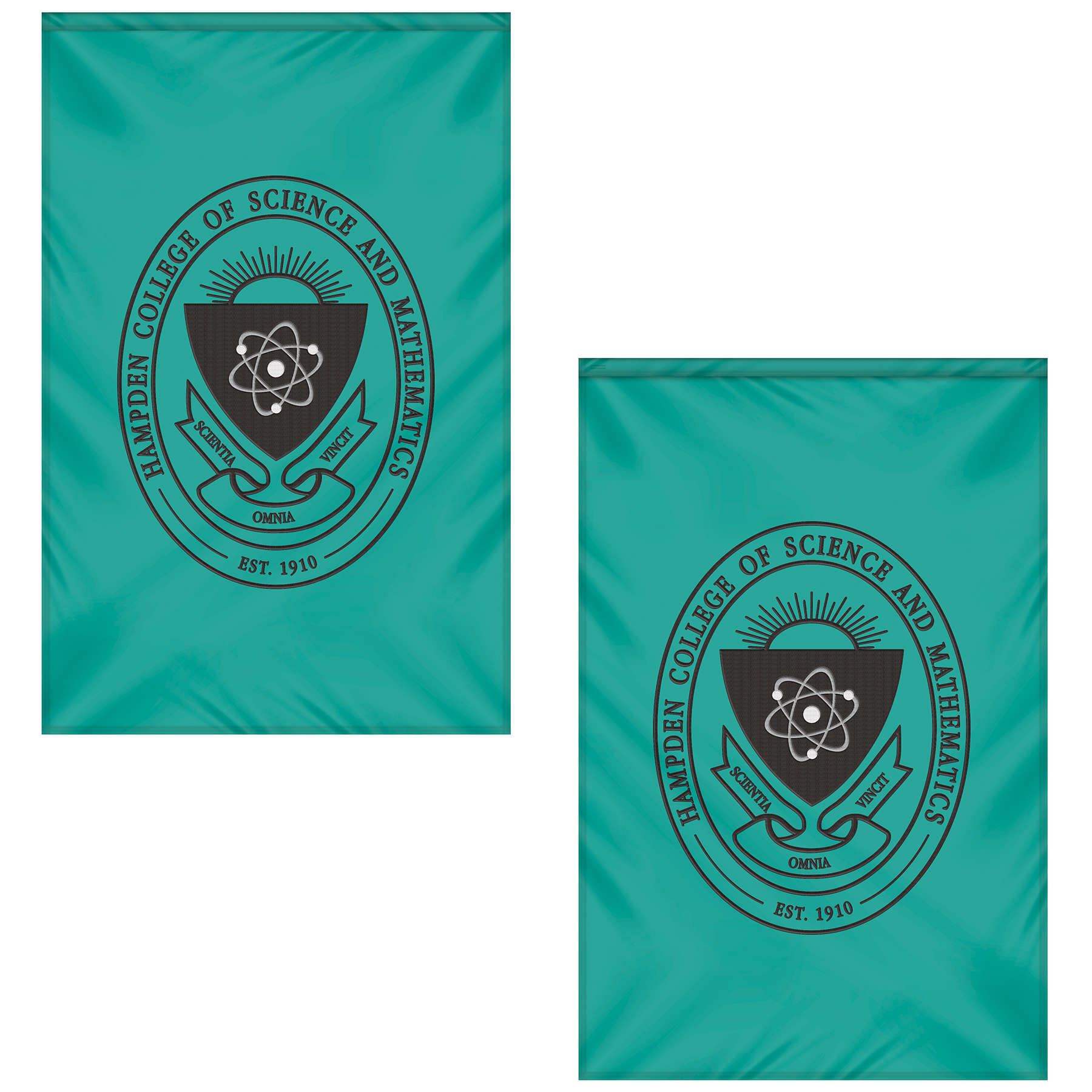 4' x 6' Double Sided Embroidered Banner with Pole Sleeve 7