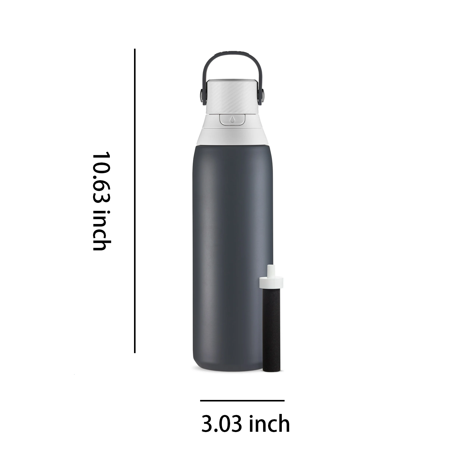 25oz Stainless Steel Water Bottle with Straw, custom water bottle with logo imprint 6