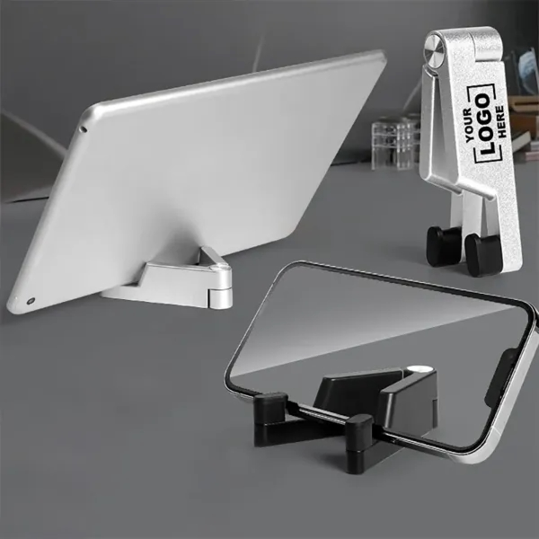 Mini Aluminum Portable Folding Phone Stand 1
