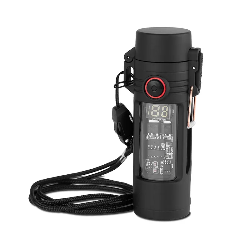 Luminix Oval Flashlight & Plasma Lighter 2