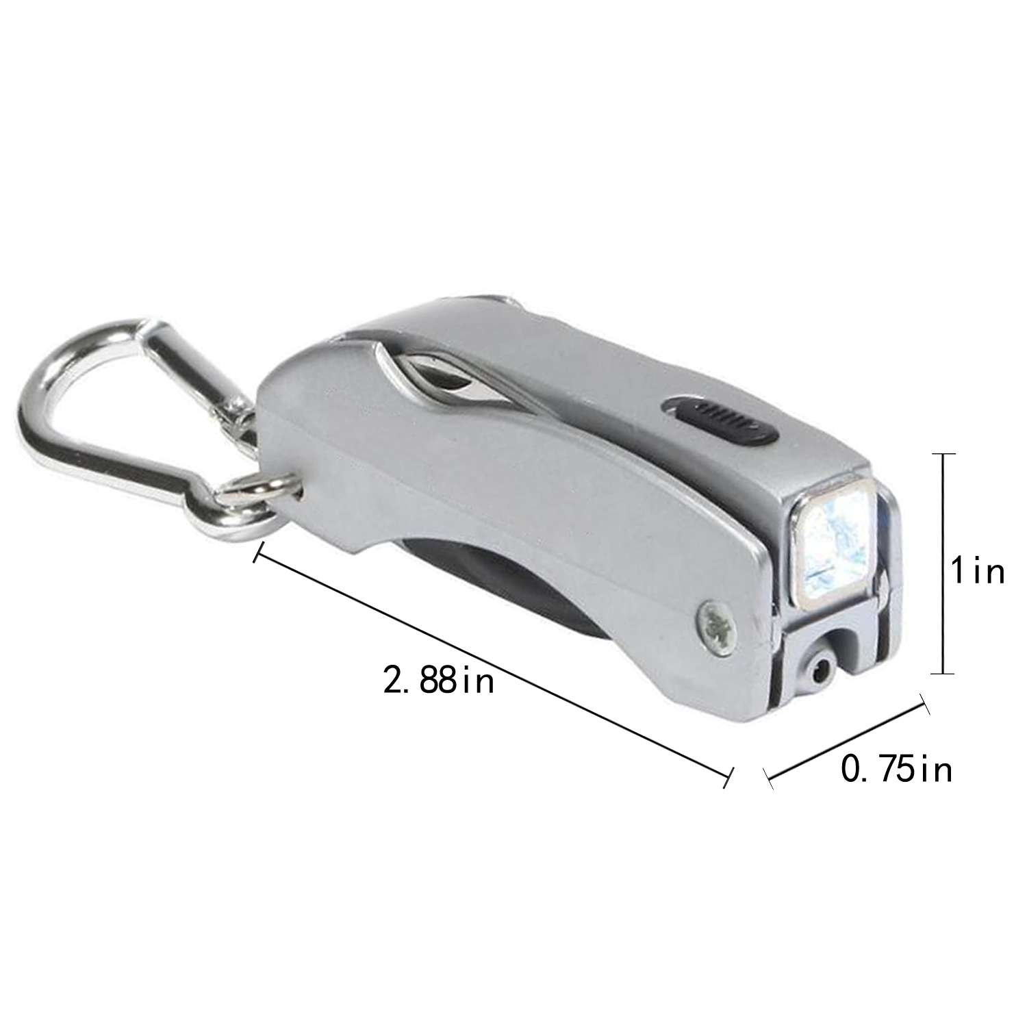 4-in-1 Multifunction LED Bottle Opener Folding Knife 7