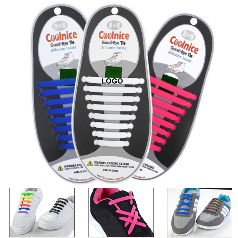COOLNICE Never Tie Silicone Shoelaces kit for Adults 5