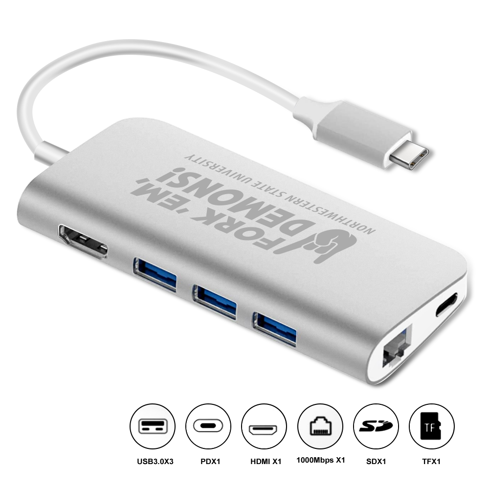 Medina 8-in-1 Laptop Docking Station 4