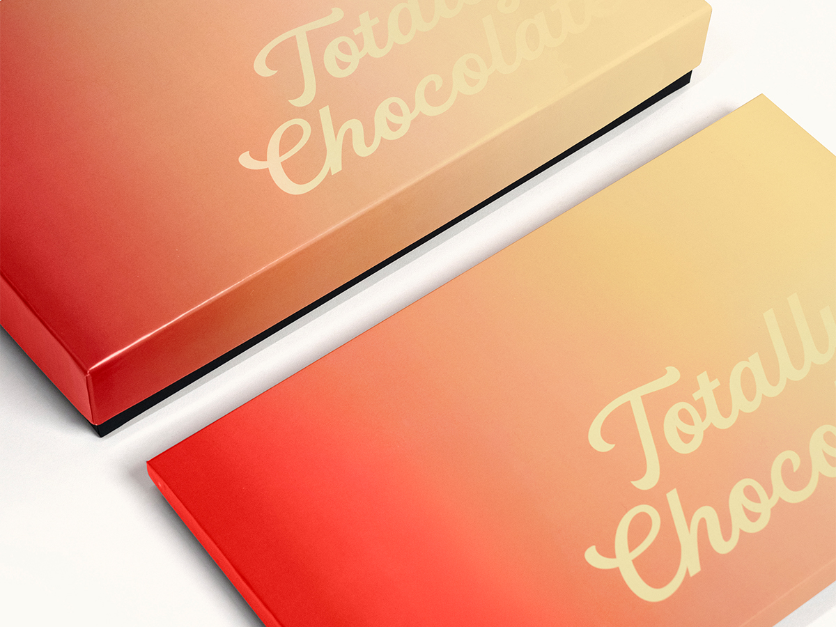 14"x 8" Custom Decorated Chocolate Shape with Luxury Custom Packaging 4