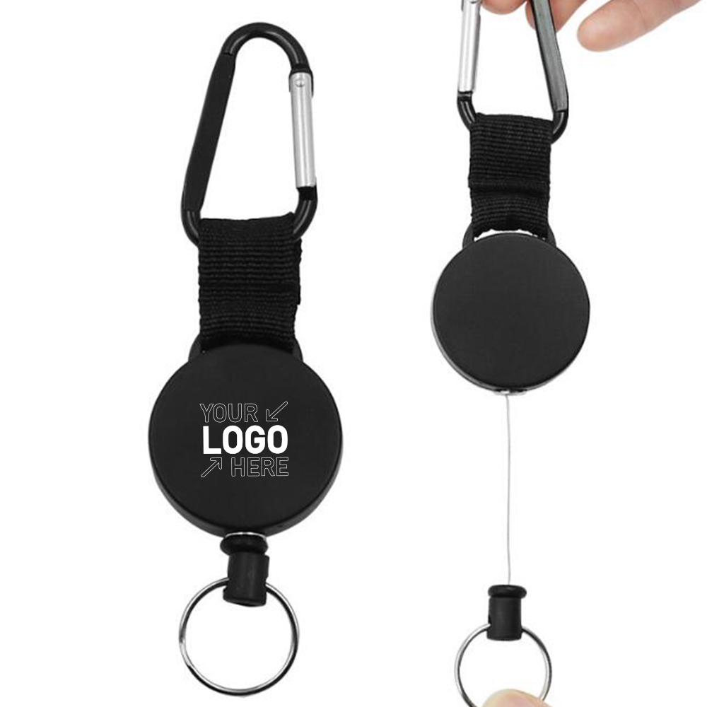 Outdoor Retractable Cord Keychain
