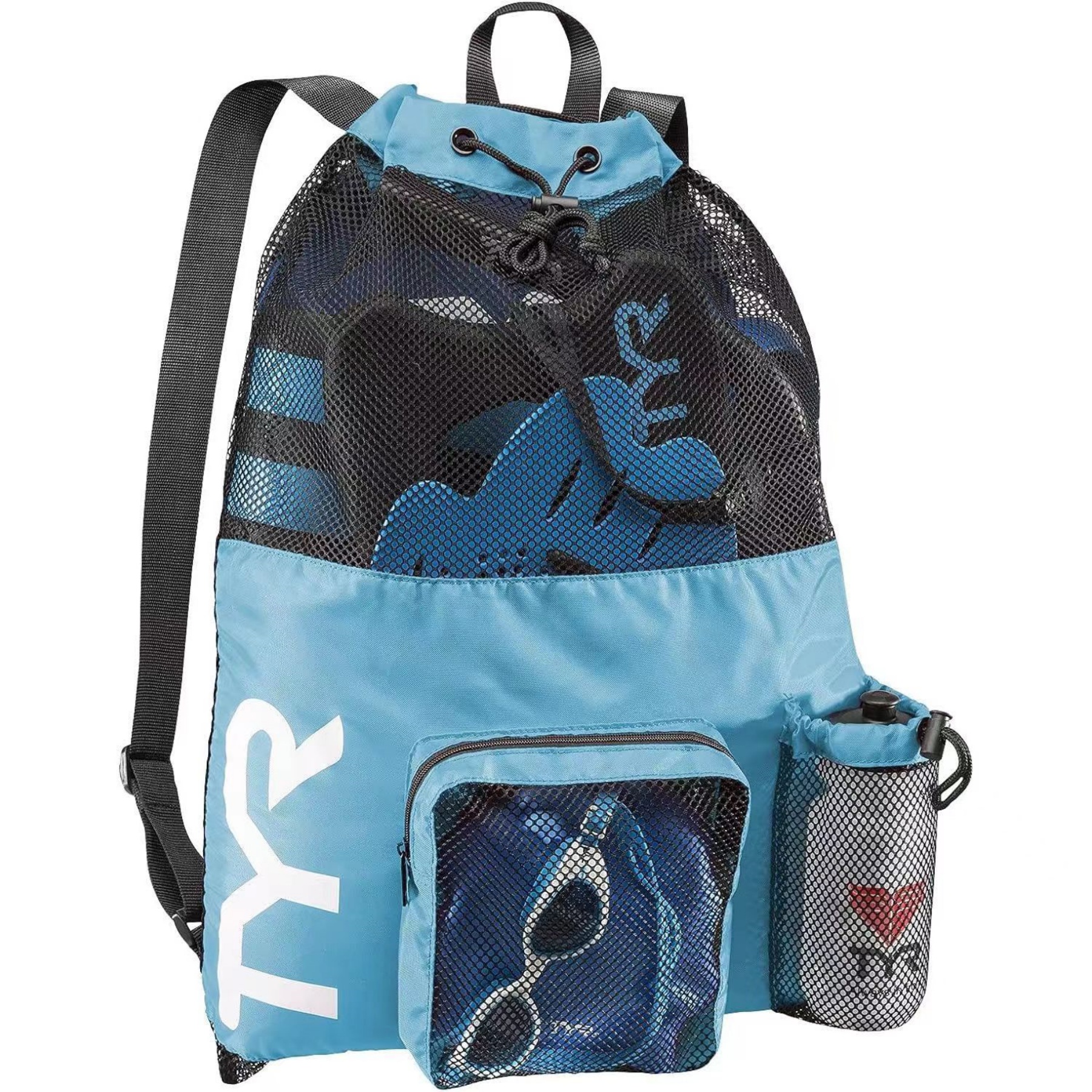 Large Mesh BackpackFor Beach&Travel&Wet Swimming&Gym and Workout Gear 10