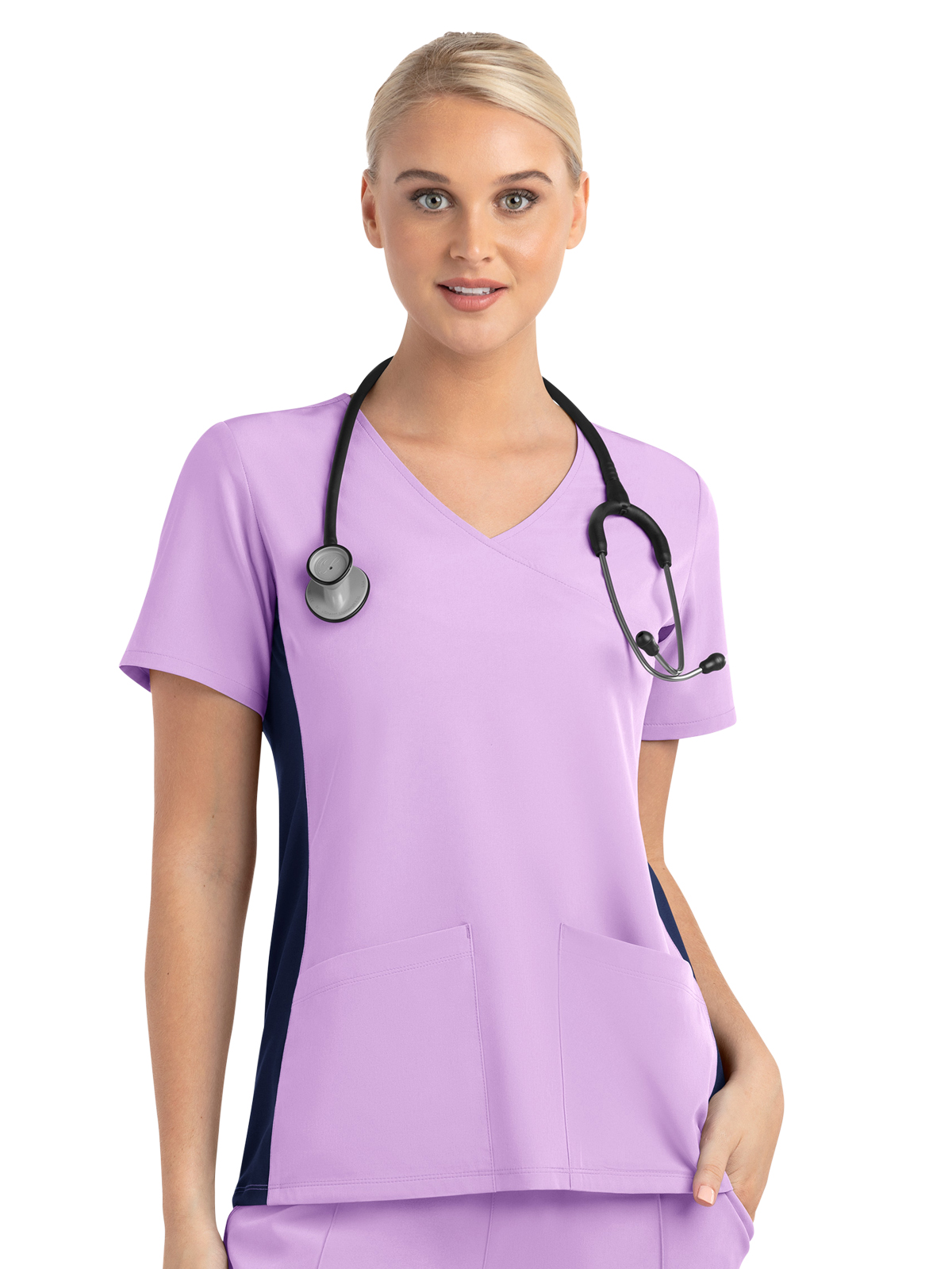 Maevn - Matrix Impulse - Women's Two-Pocket Mock Wrap Top 27