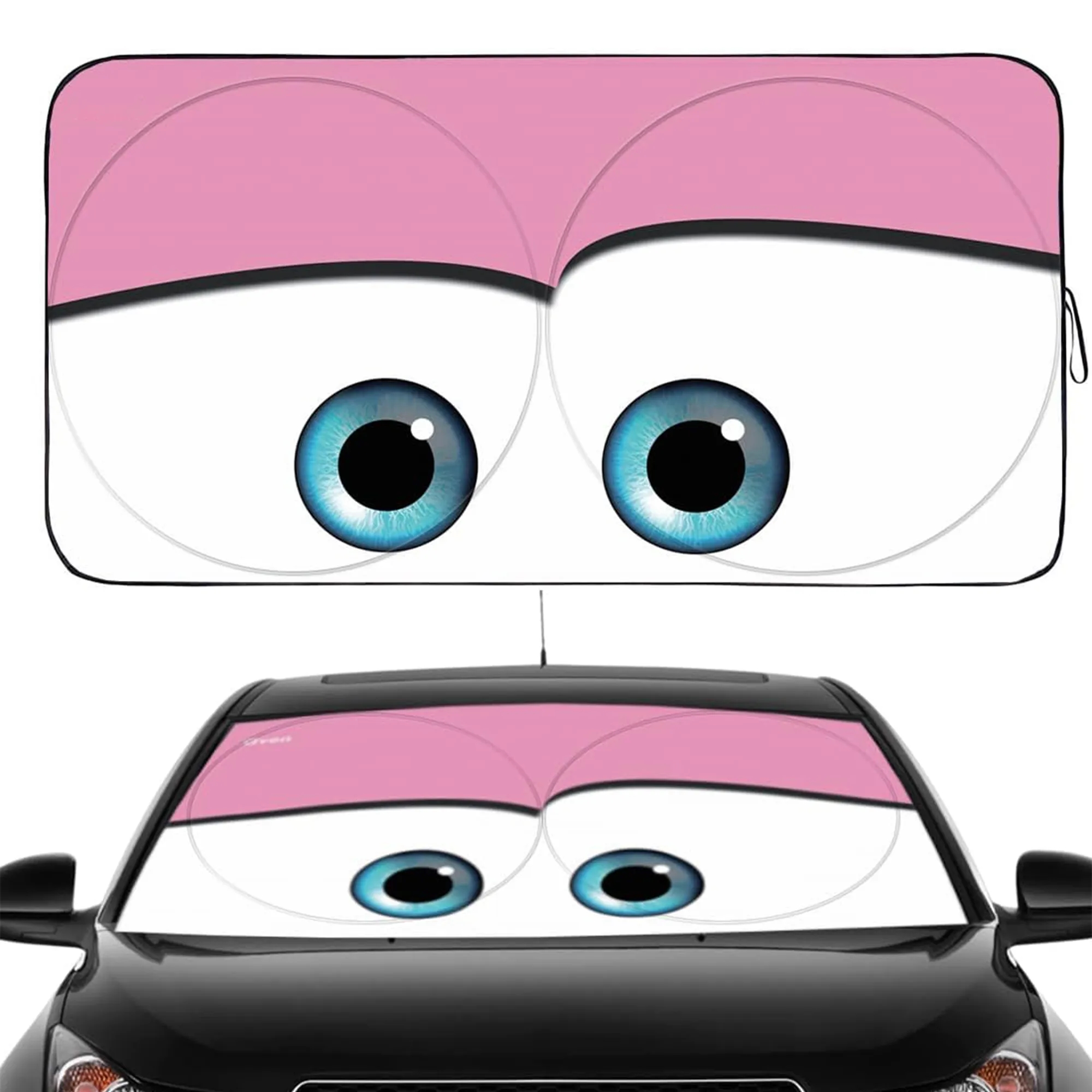 Full Color Car Windshield Sun Shade 2