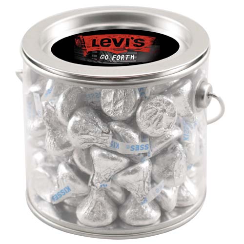 Tin Pail with Hershey Kisses 3