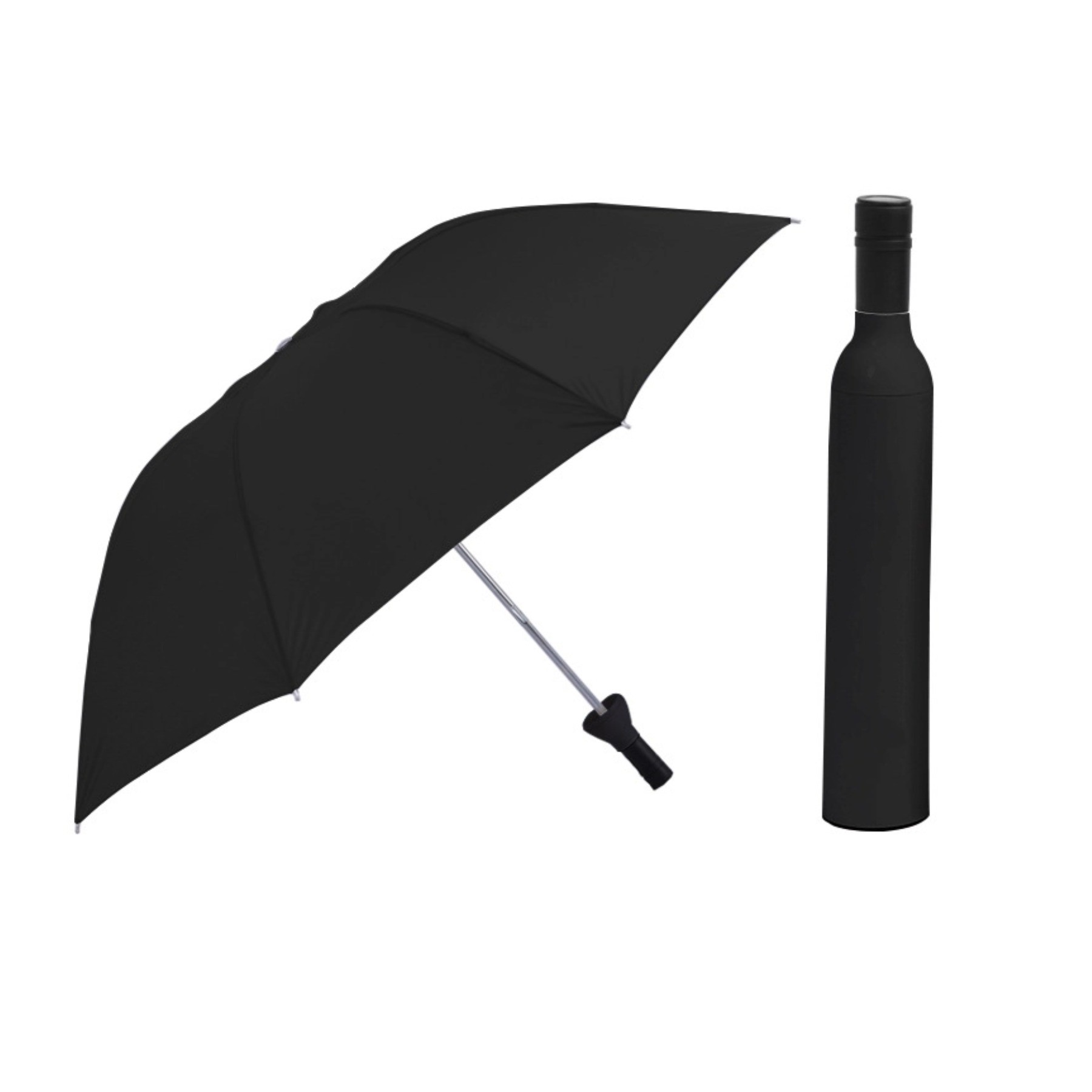 42" Arc Compact Beer Bottle Umbrella 2