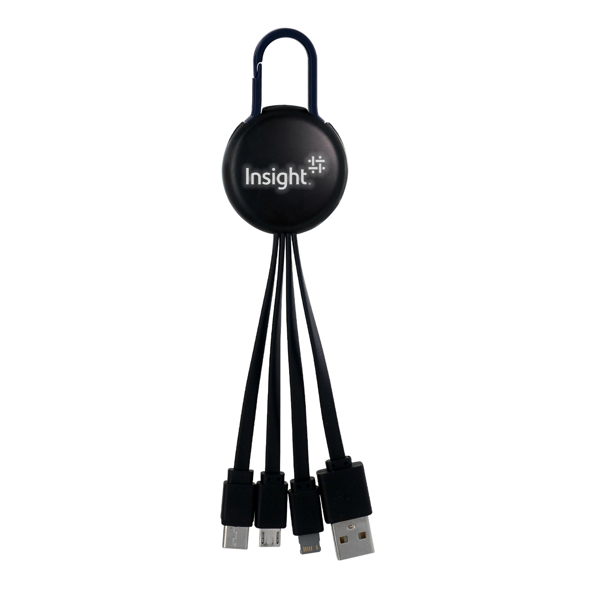 LIGHT UP LOGO CLIP 3 IN 1 CHARGING CABLE 17