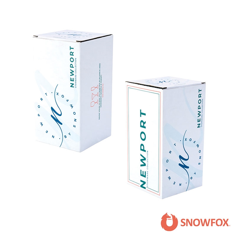 Snowfox® 8 oz. Double Wall Steel Stemmed Martini Glass 30