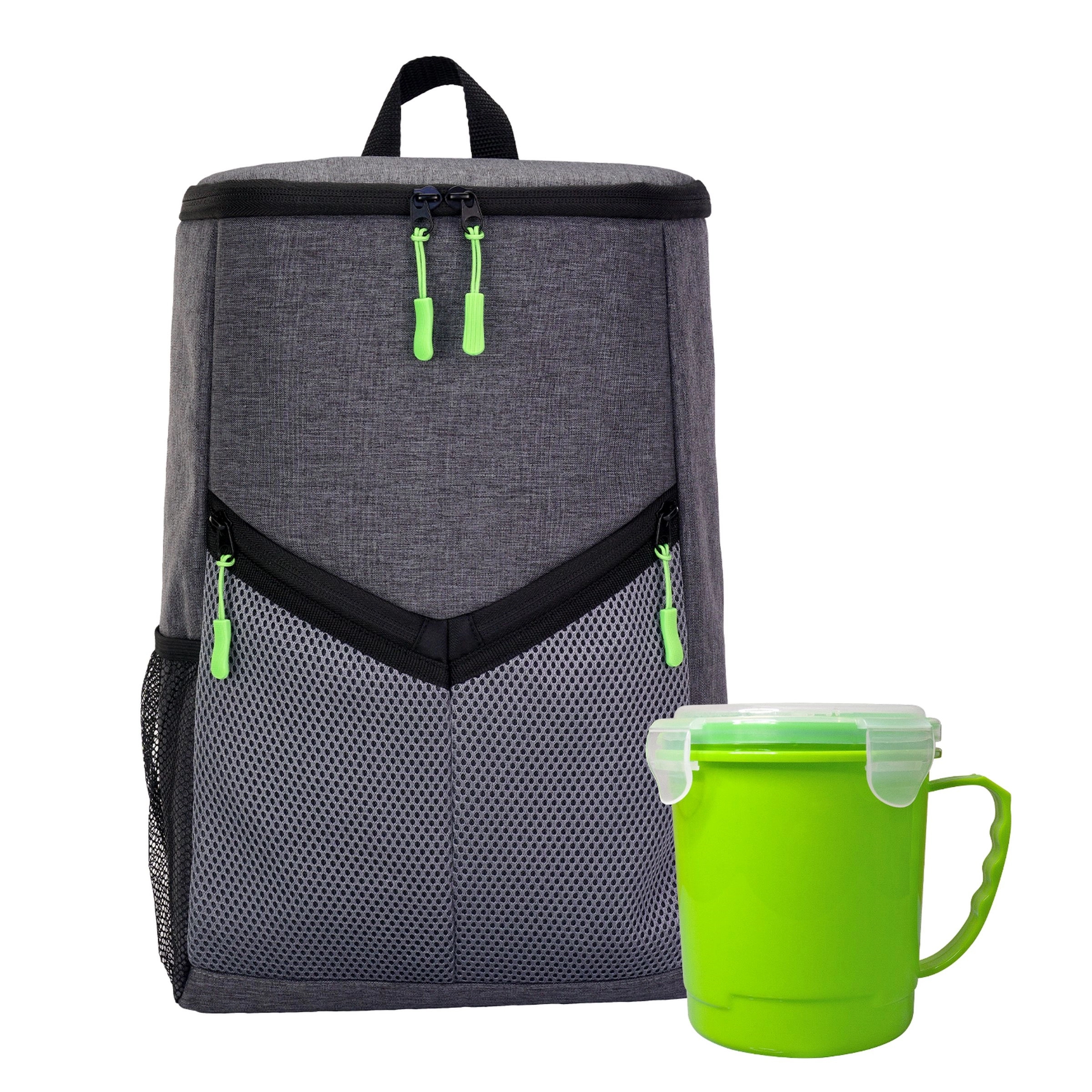 Victory Soup Backpack Cooler Set 7