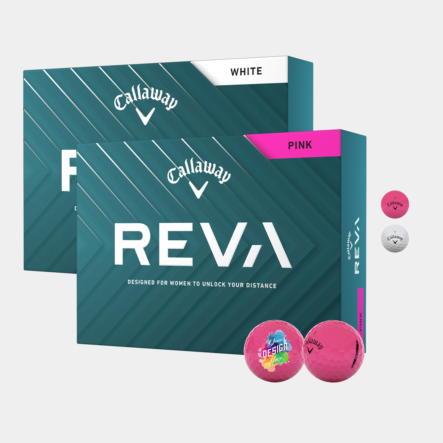 Callaway® 12 Pack Reva Women's Golf Balls 4