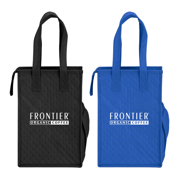 Eat Right Cooler Tote, custom cooler bag with logo imprint 3